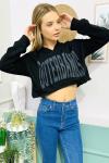 138894 138894-kapsonlu Crop Sweatshırt